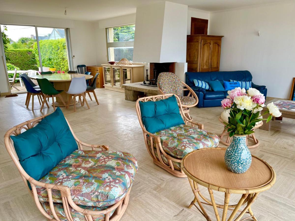 Villa Simone vue mer 2min à pied de la plage Saint-Lunaire Eksteriør bilde