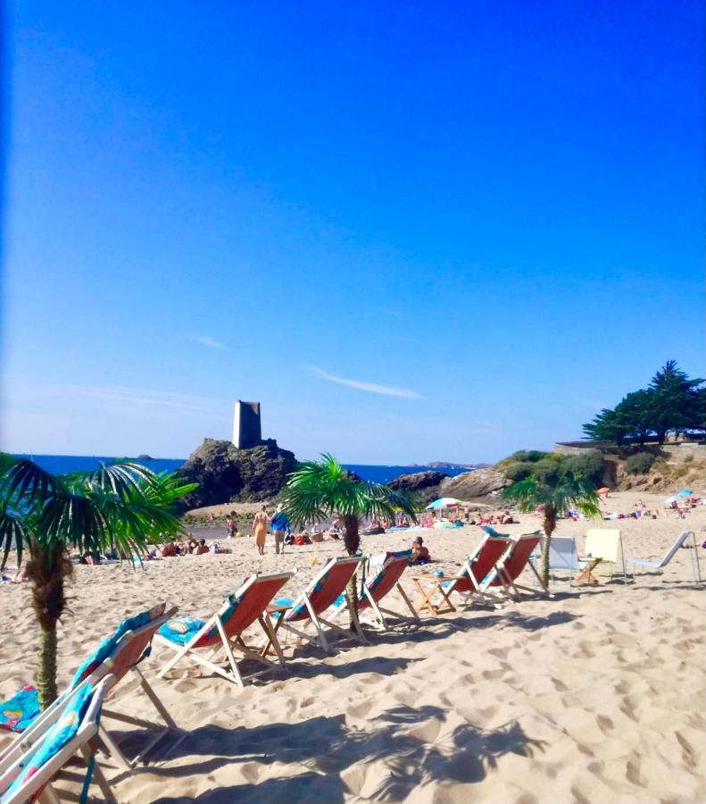Villa Simone vue mer 2min à pied de la plage Saint-Lunaire Eksteriør bilde